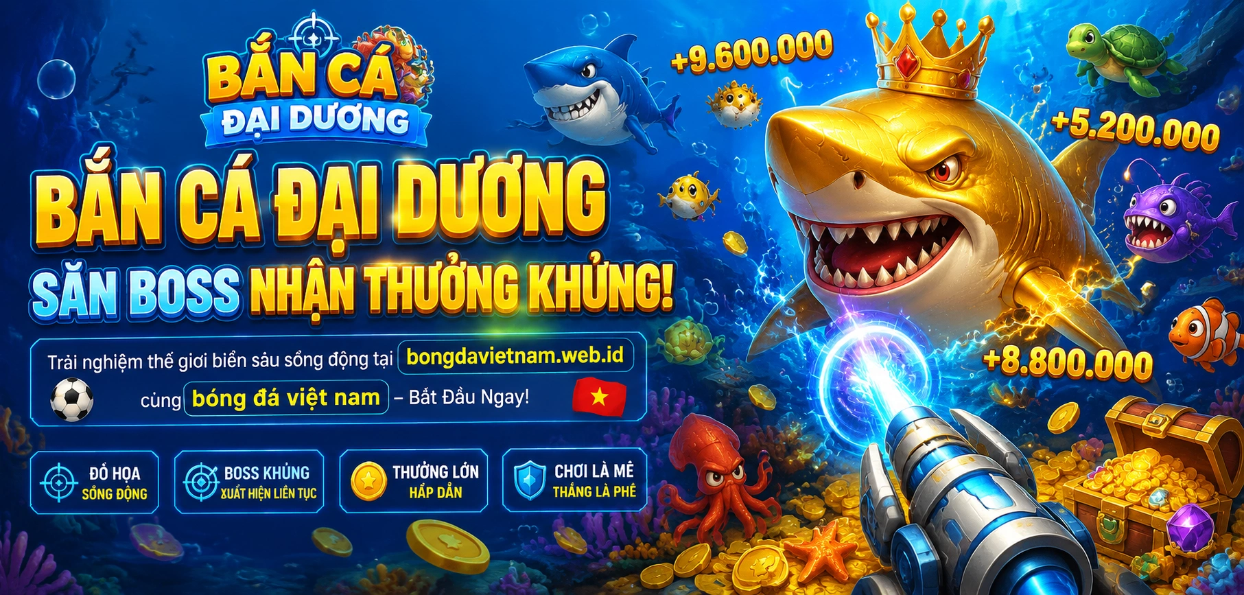 Bắn cá đổi thưởng tại bongdavietnam.web.id